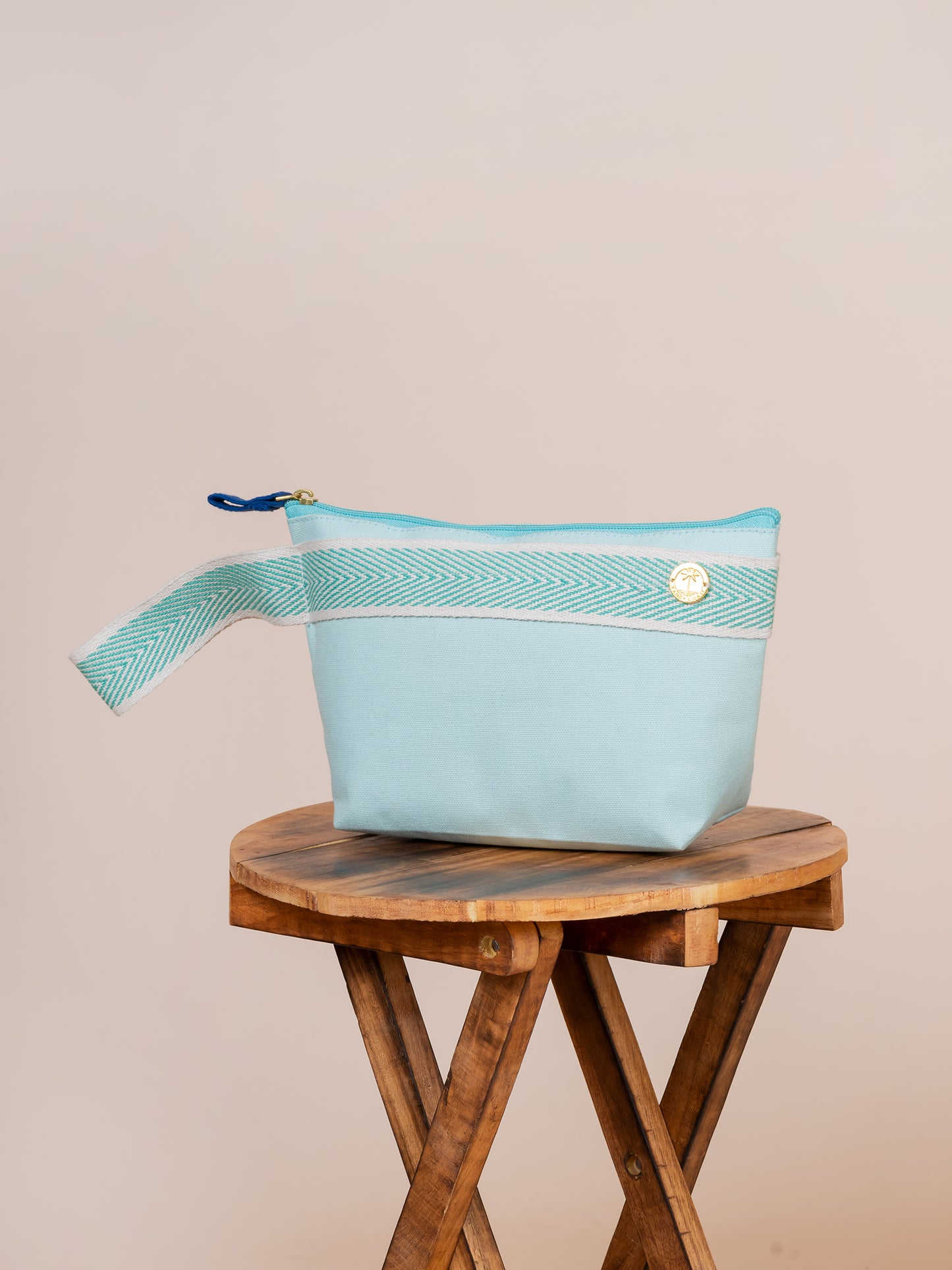 Sanibel Solid Wristlet in Cotton Canvas Pouch