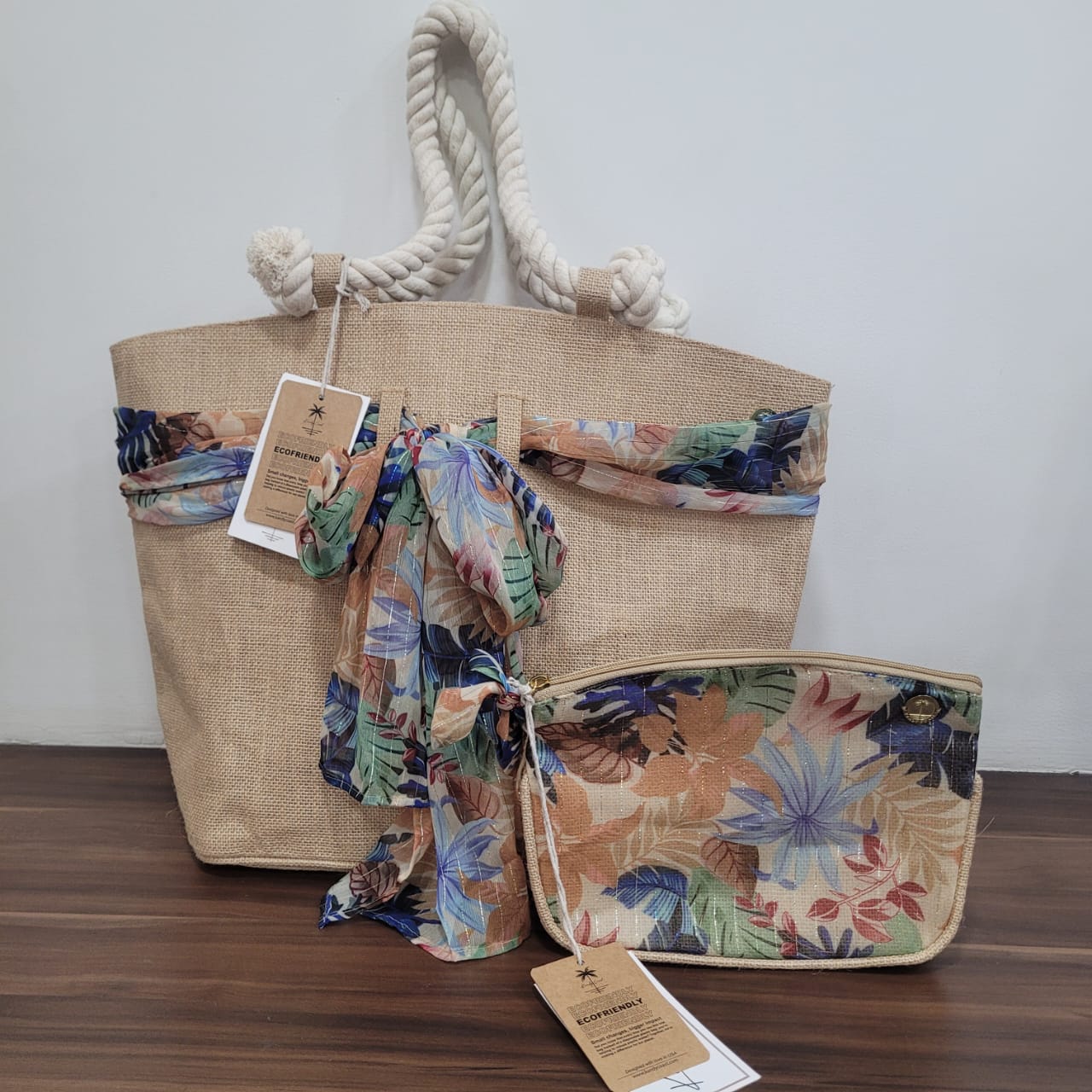 Covent Tote with PAREO Sarong : Amalfi