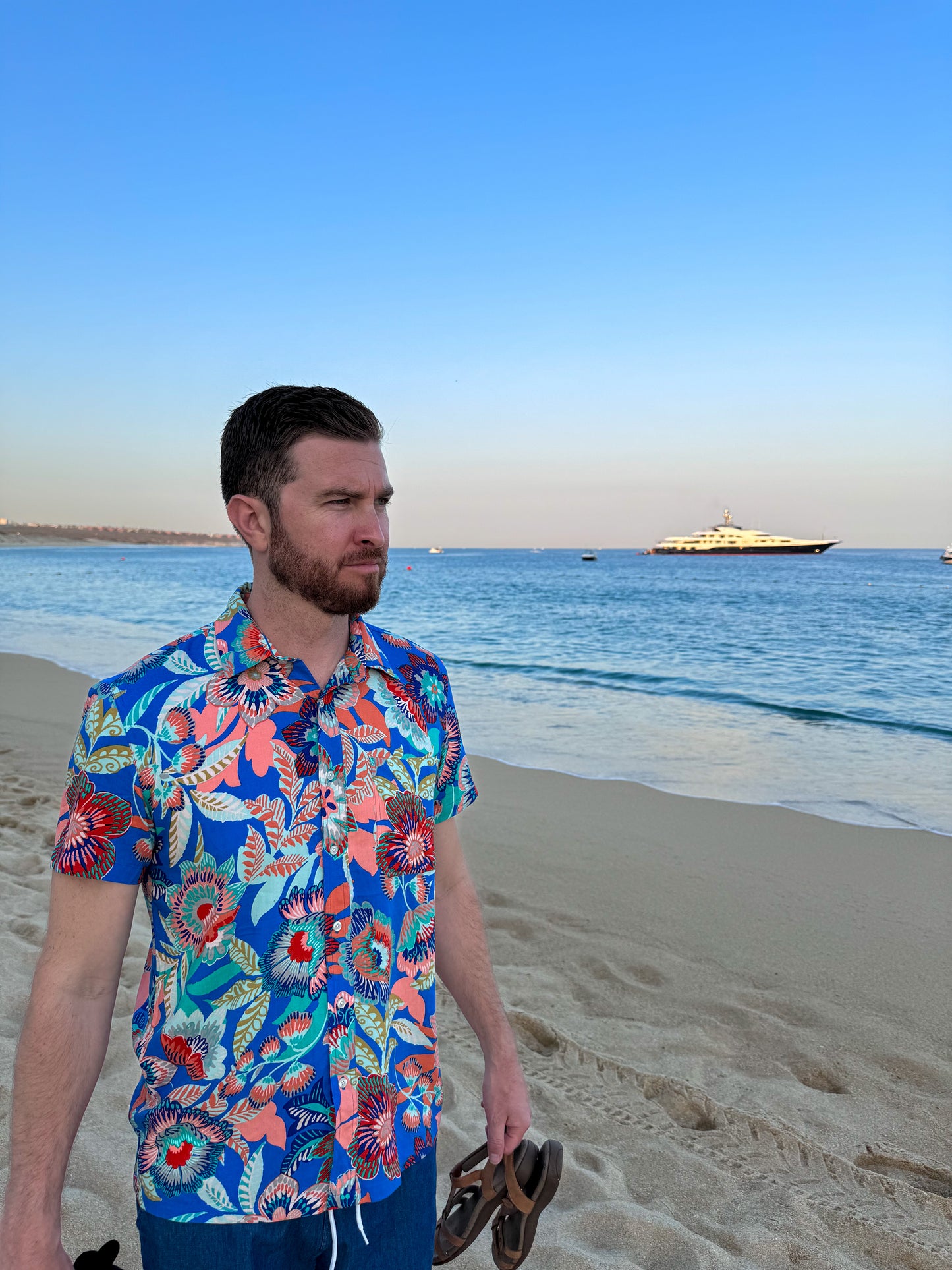 Men Nectar Print Resort Shirt