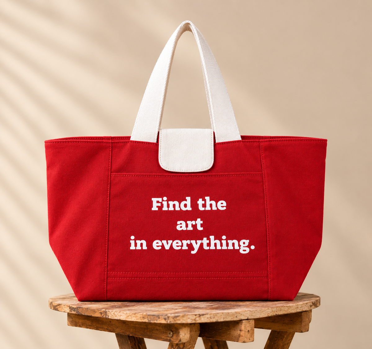 Find Art in Everything - Museum Tote with flap