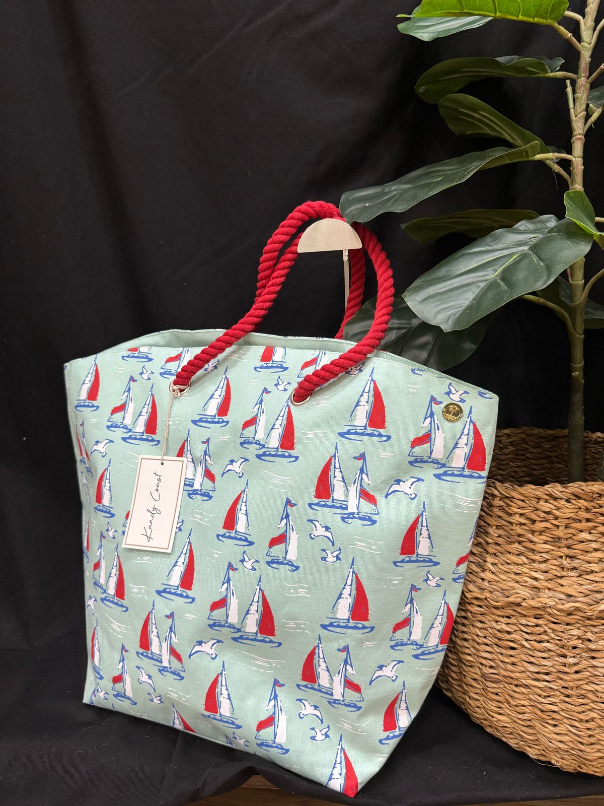 Coney Beach Tote Bag Carry all