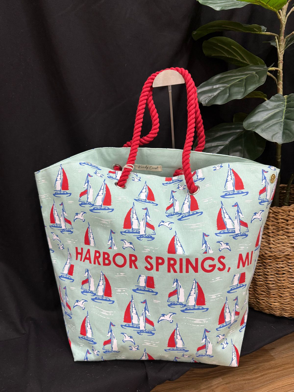 Coney Beach Tote Bag Carry all