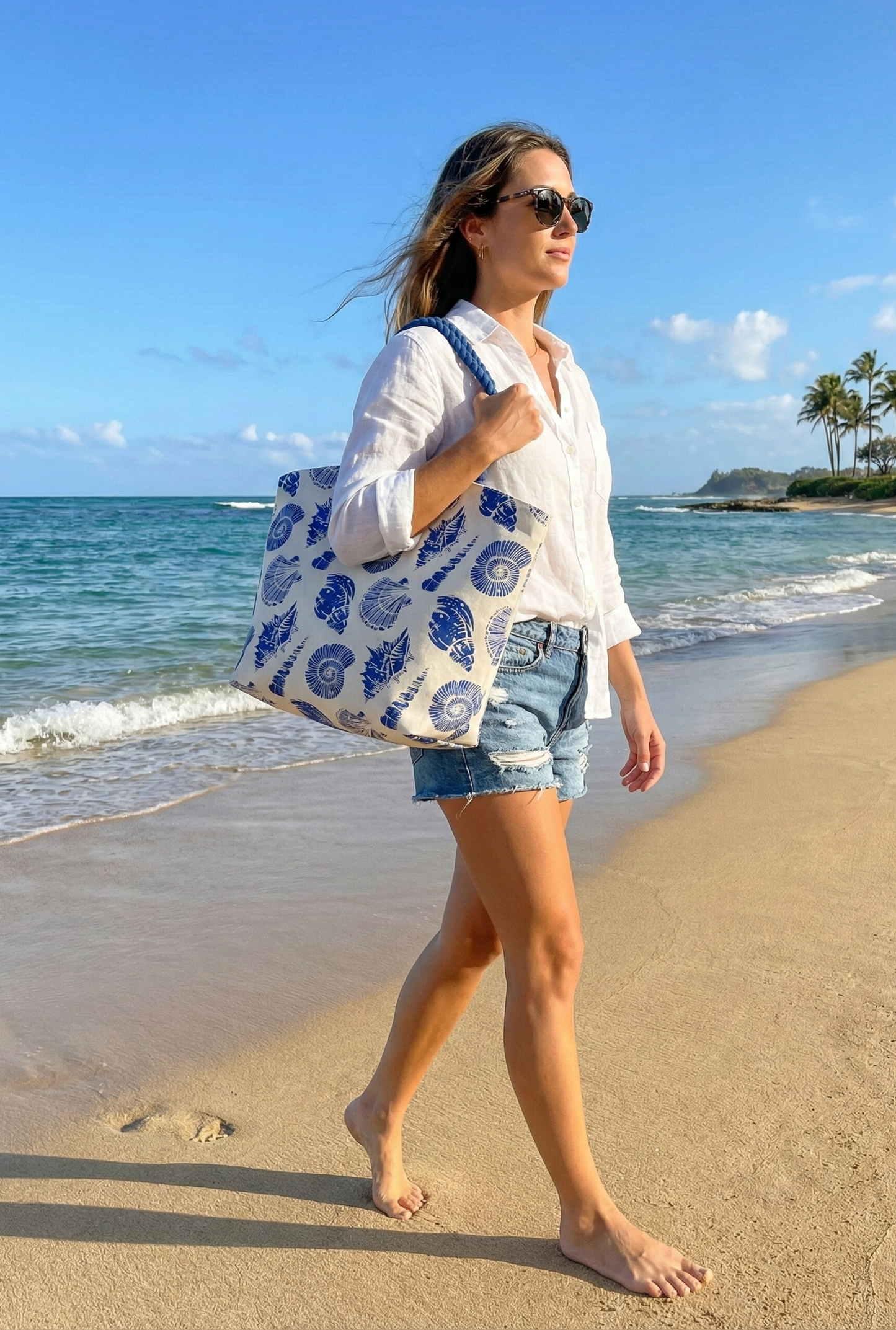 Coney Beach Tote Bag Carry all