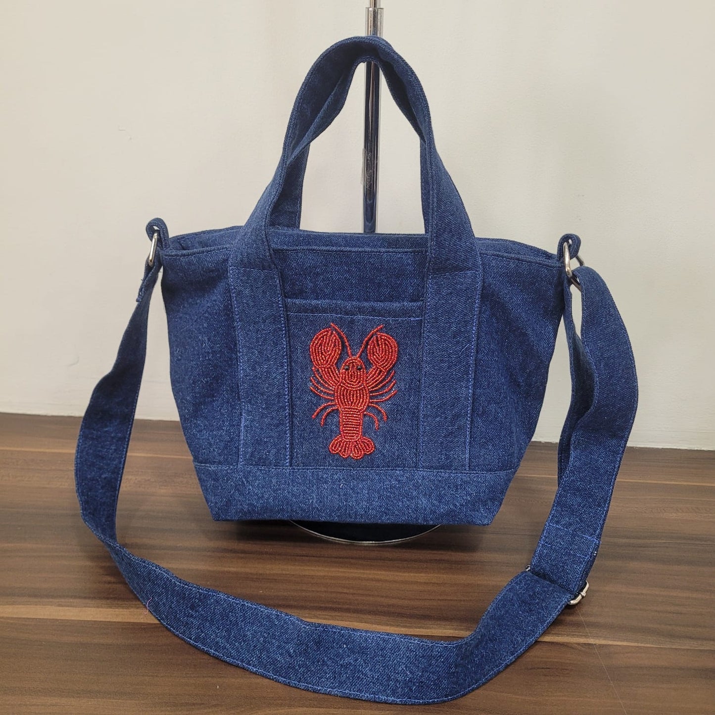 The Club Crossbody Cotton Canvas Bag