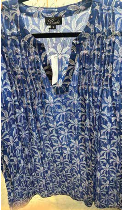 Cotton Voile Tunic Dress