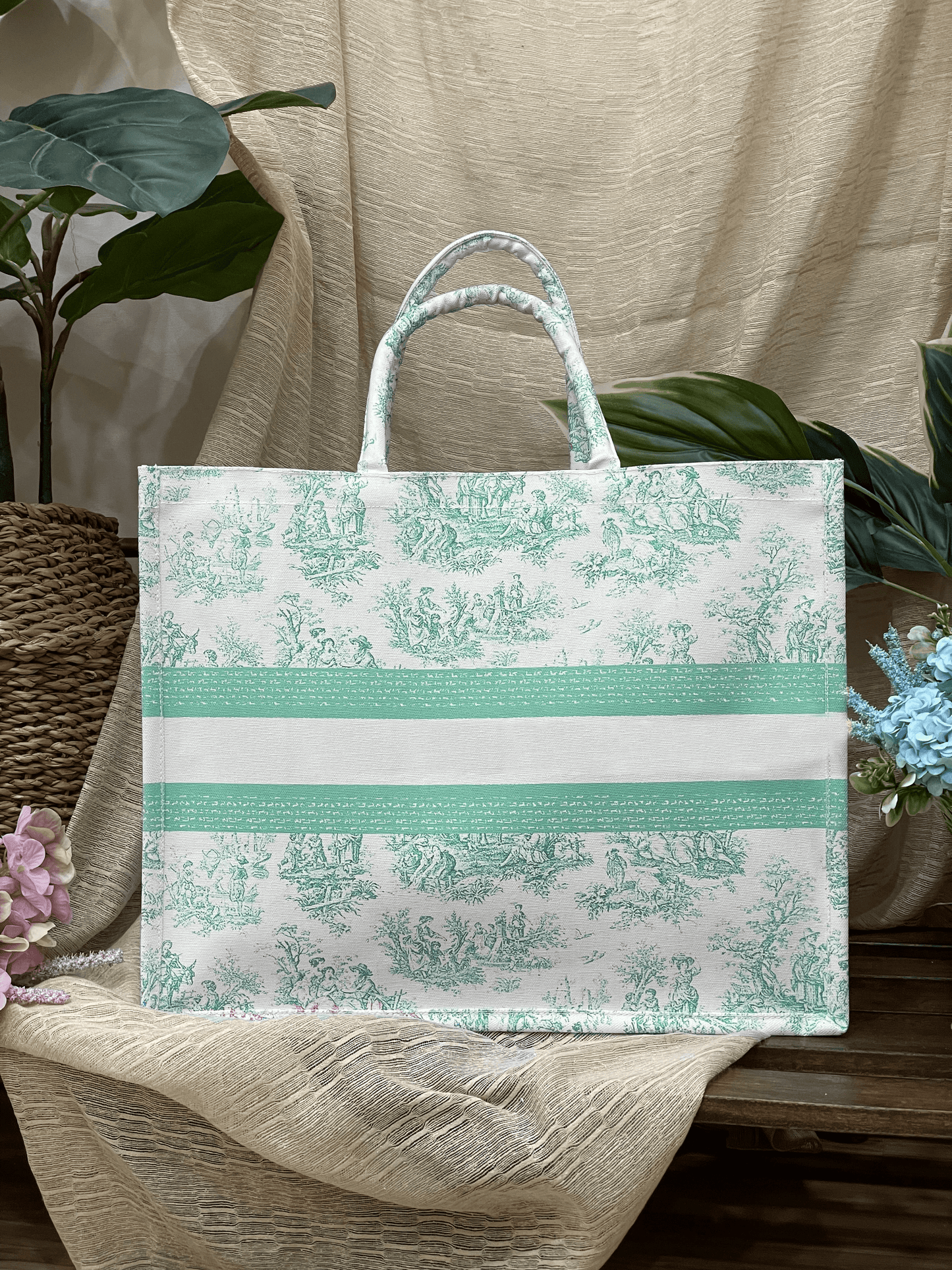 Tribeca Small Custom Text-TOTE BAG