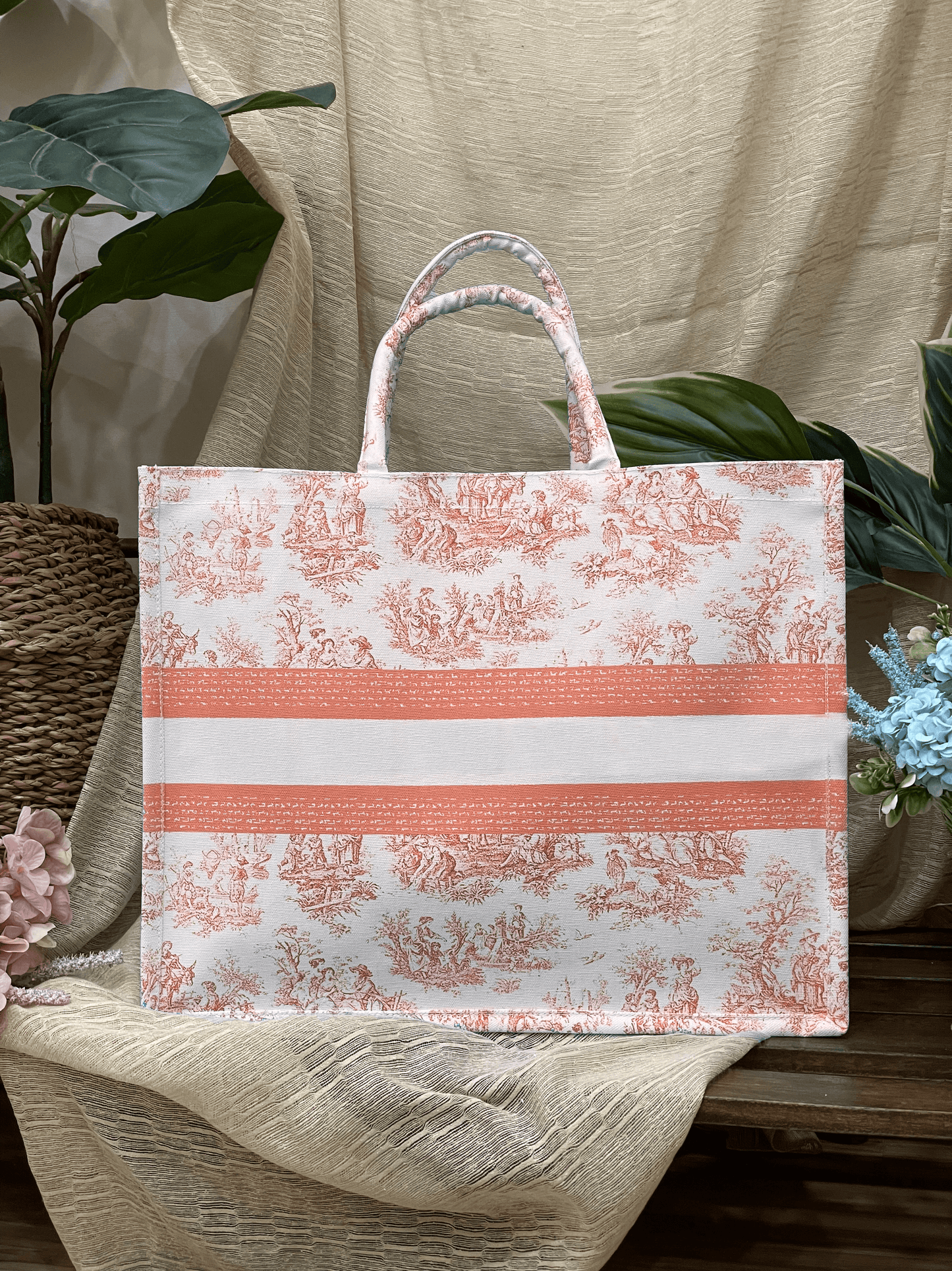 Soho Custom Text Vintage Print-TOTE BAG
