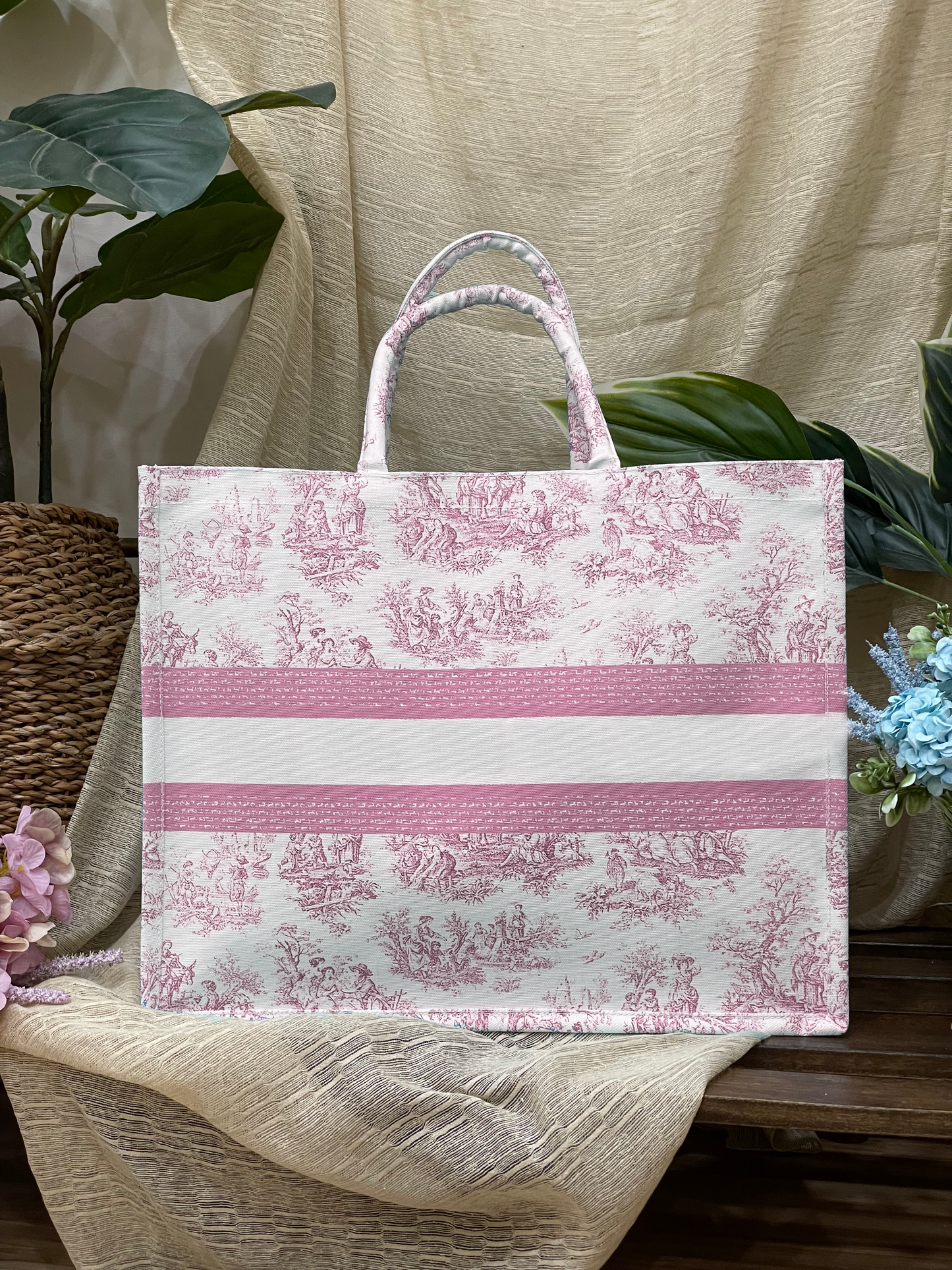 Soho Custom Text Vintage Print-TOTE BAG