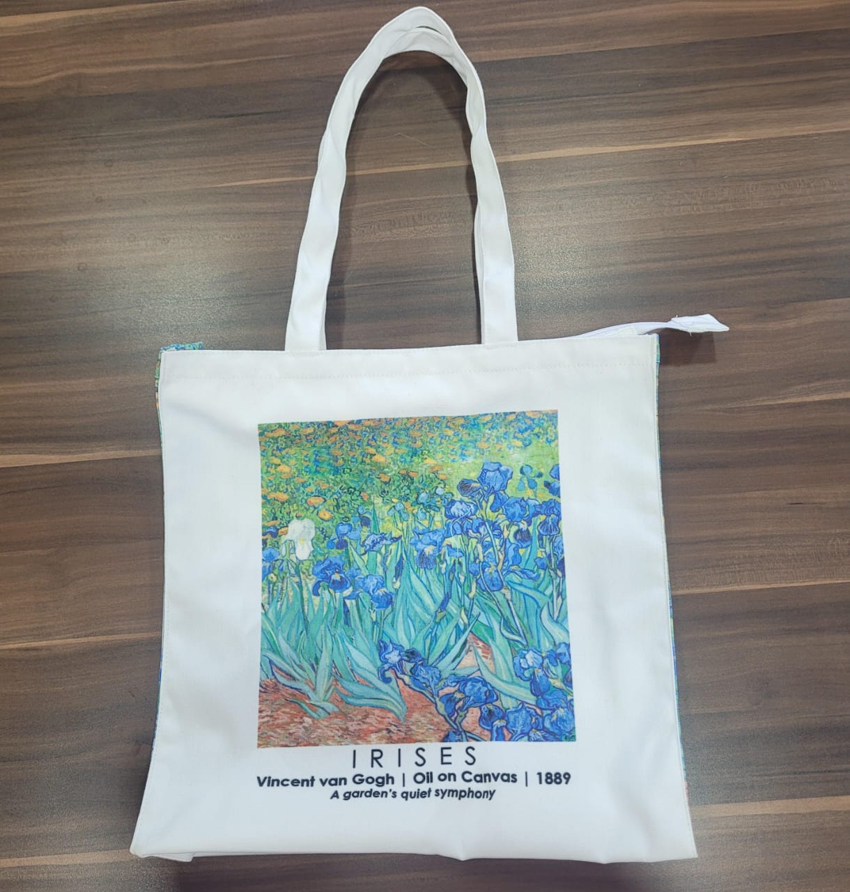 Altis Eco Zipper Tote – Recycled PET Canvas Bag with Inner Pocket