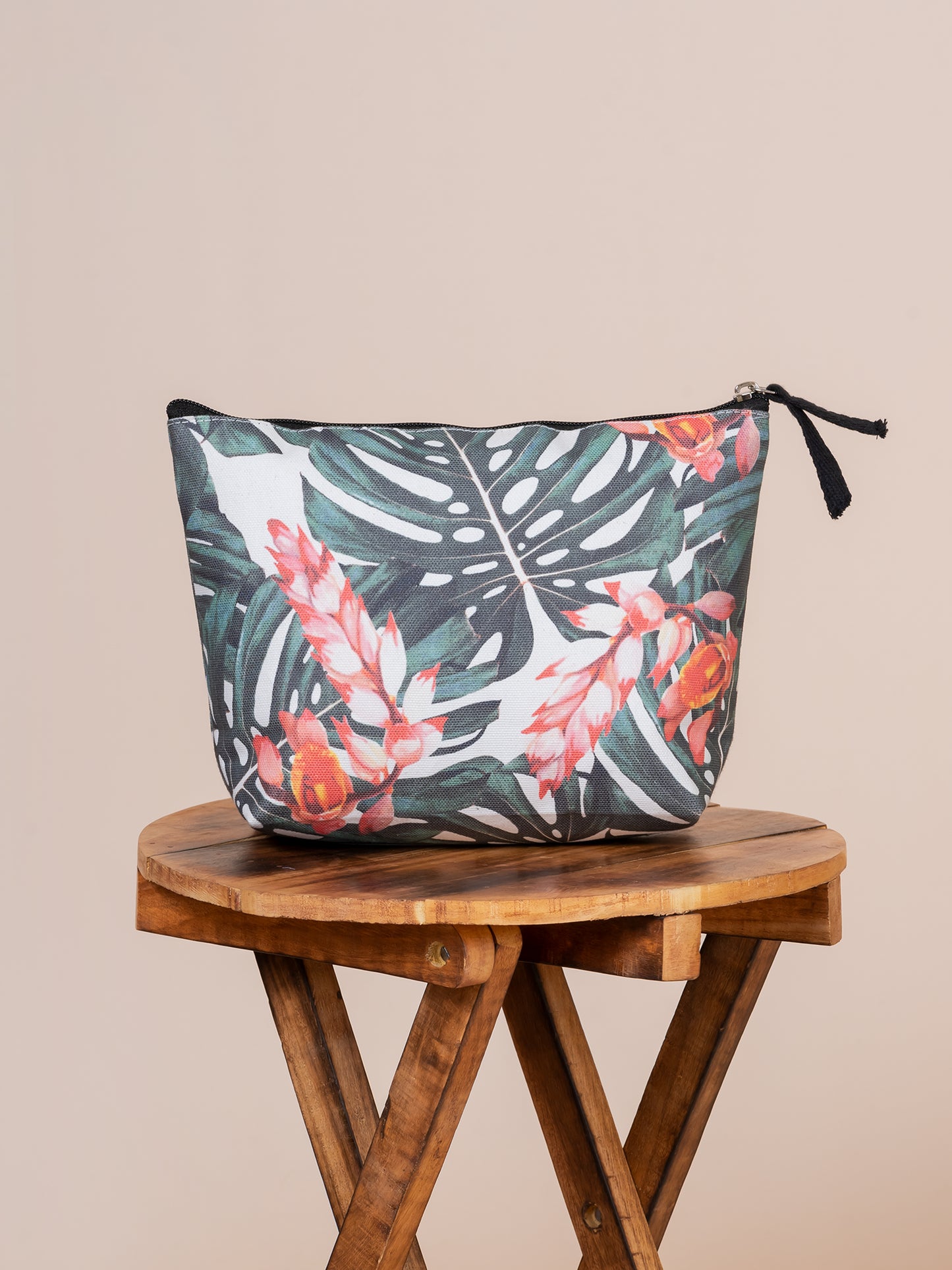 Hudson Palm Beach Cotton Canvas Travel Pouch
