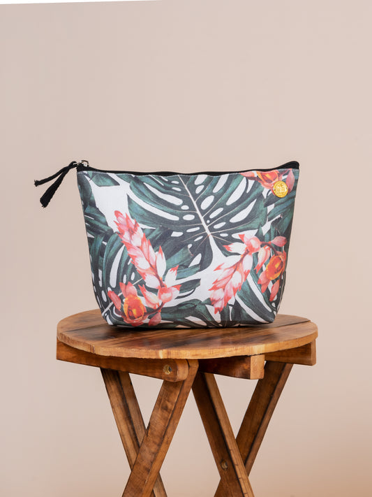 Hudson Palm Beach Cotton Canvas Travel Pouch