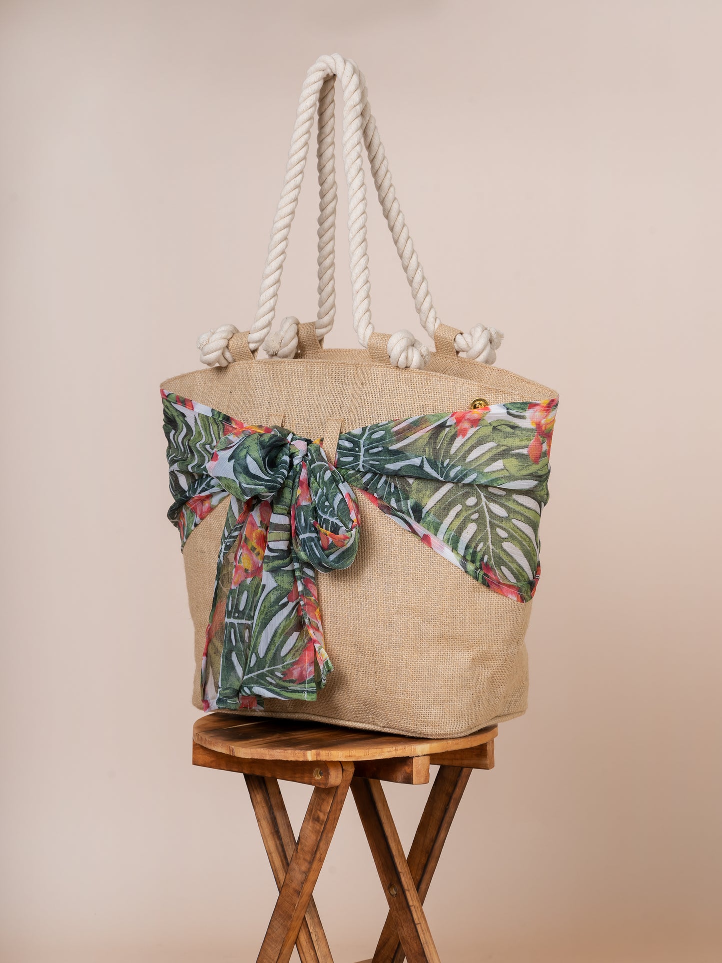 Covent Tote with PAREO Sarong : PALM BEACH