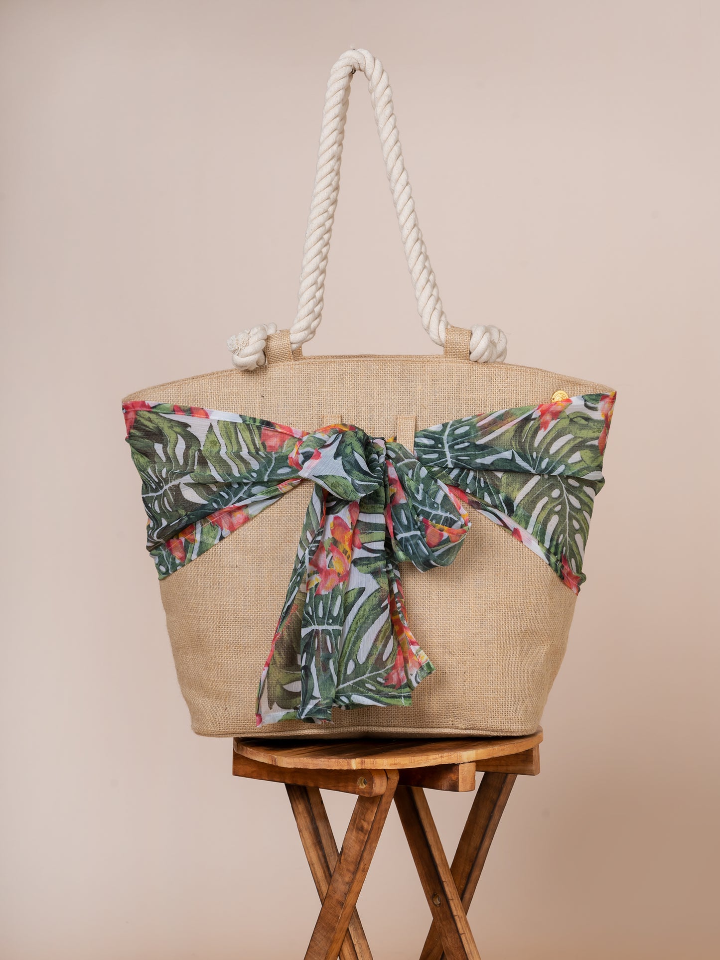 Covent Tote with PAREO Sarong : PALM BEACH