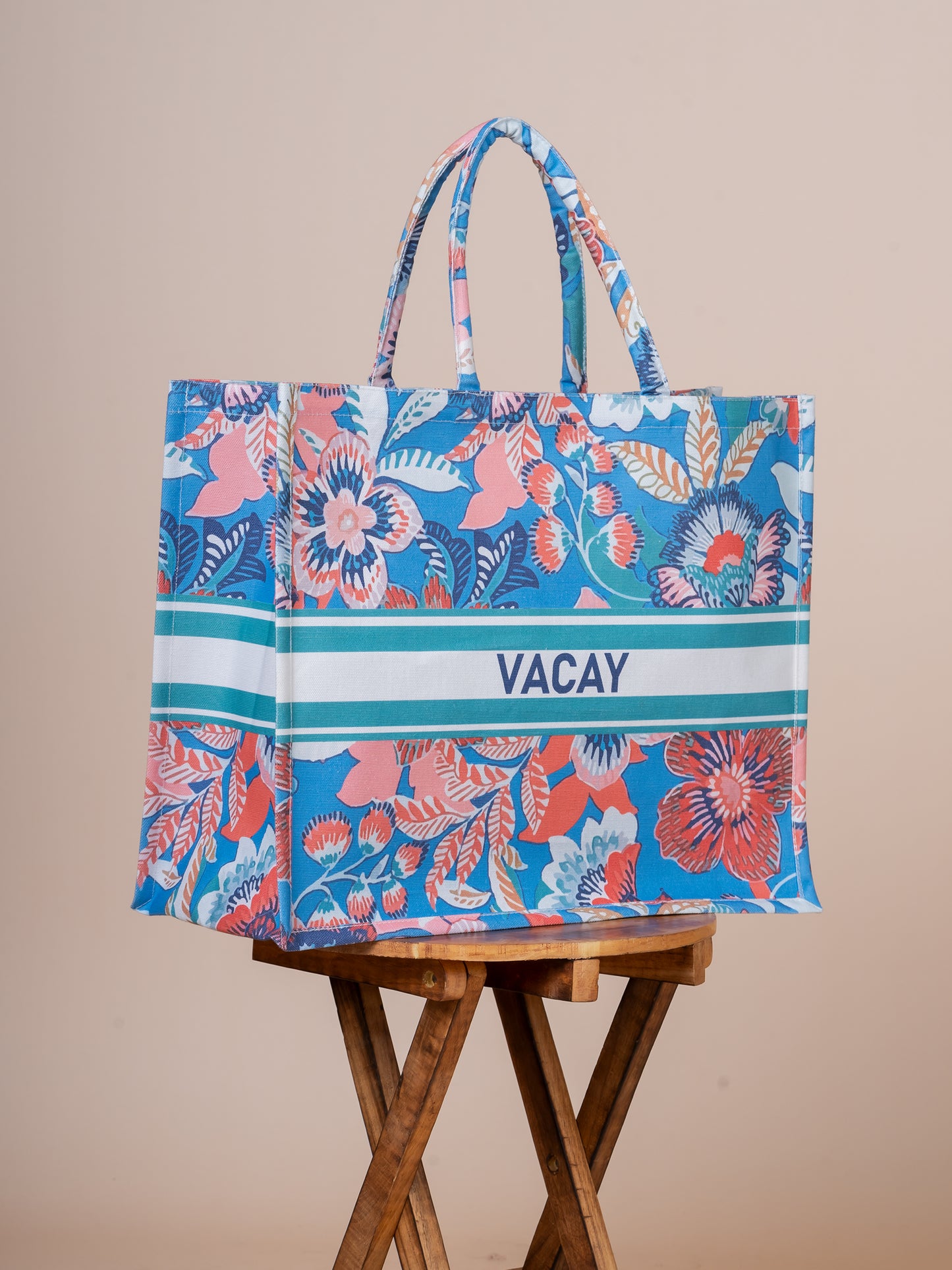 Soho Nectar Cotton Canvas Big Text Tote
