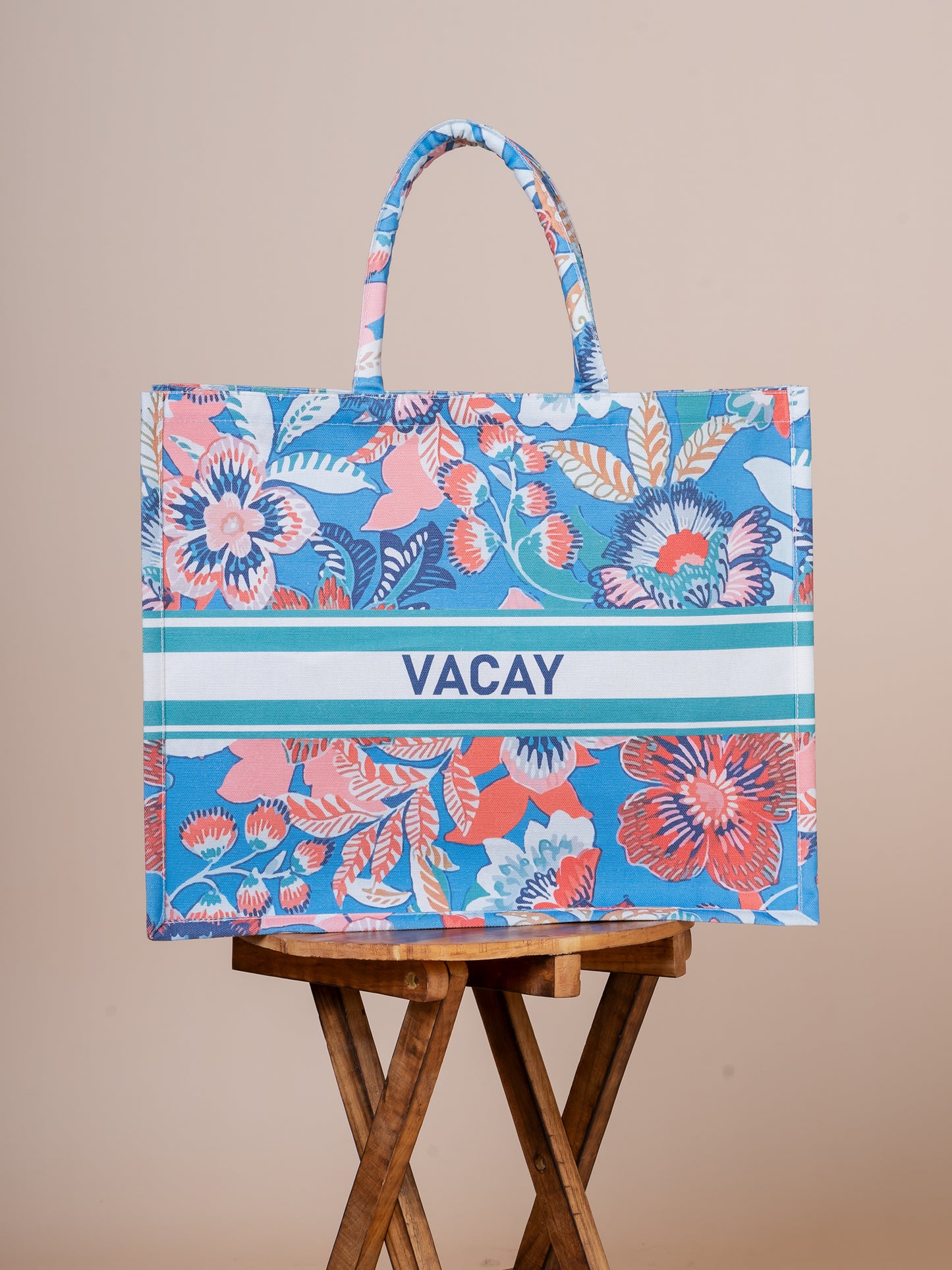 Soho Nectar Cotton Canvas Big Text Tote