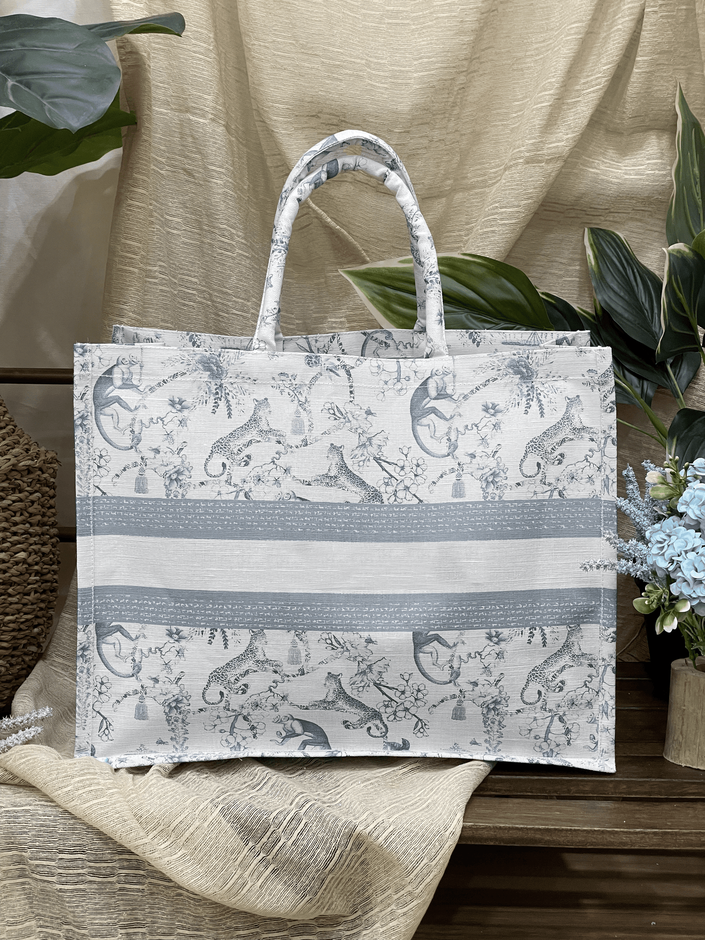 Soho Custom Text Vintage Print-TOTE BAG