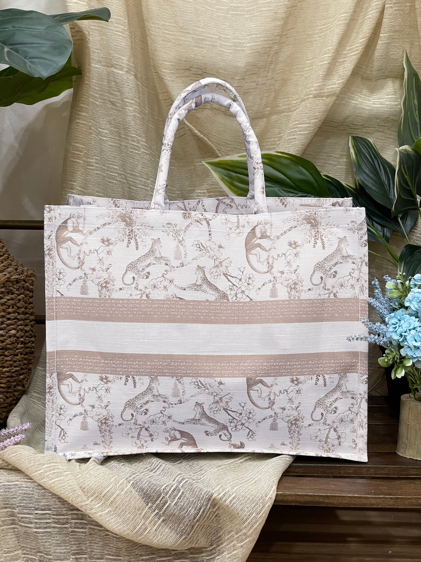 Soho Custom Text Vintage Print-TOTE BAG