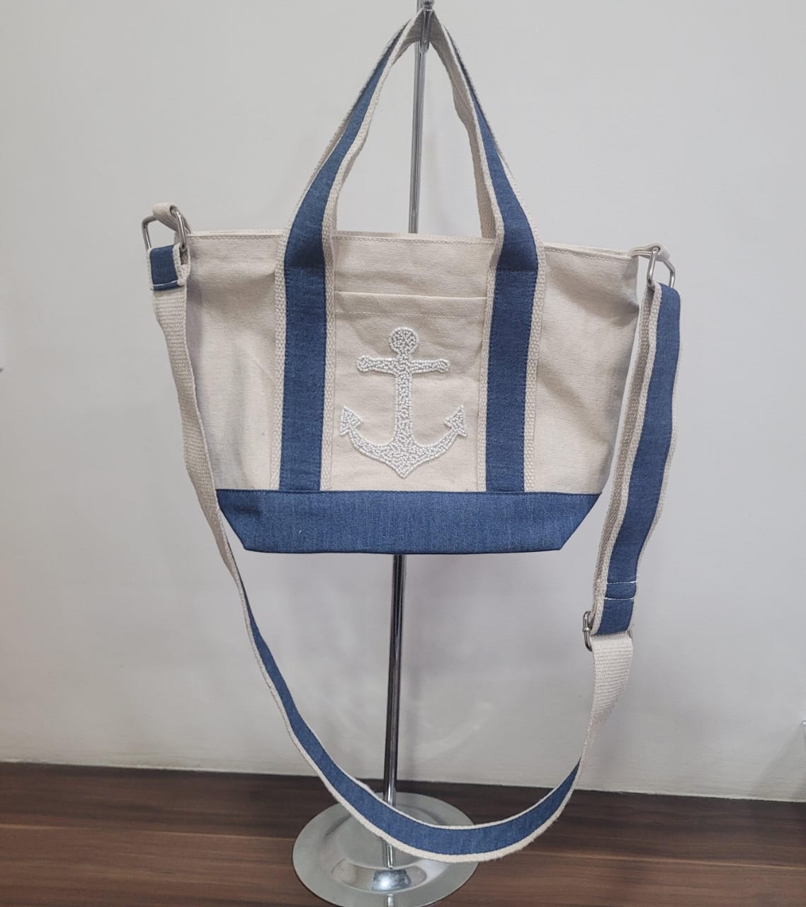 The Club Crossbody Cotton Canvas Bag