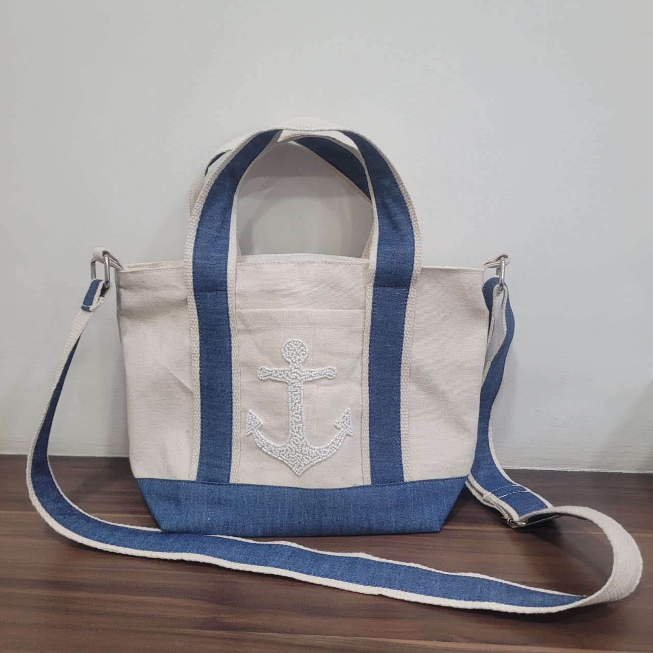The Club Crossbody Cotton Canvas Bag