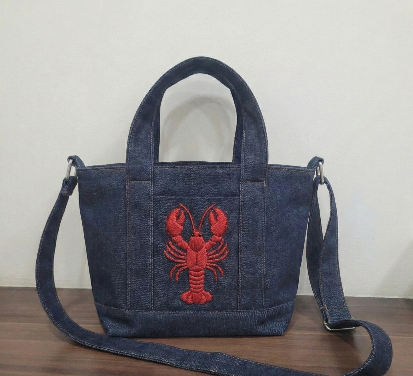 The Club Crossbody Cotton Canvas Bag