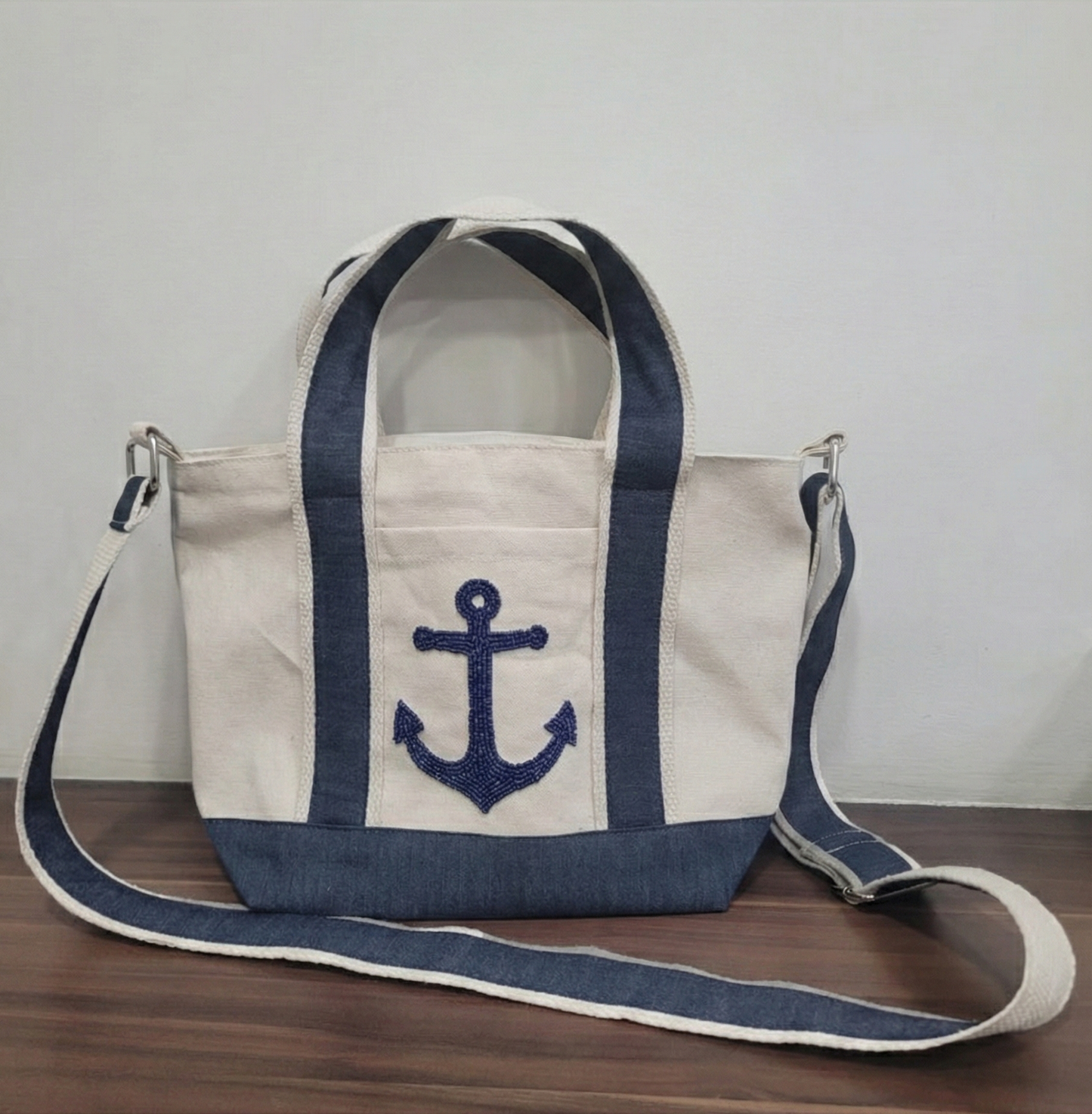 The Club Crossbody Cotton Canvas Bag