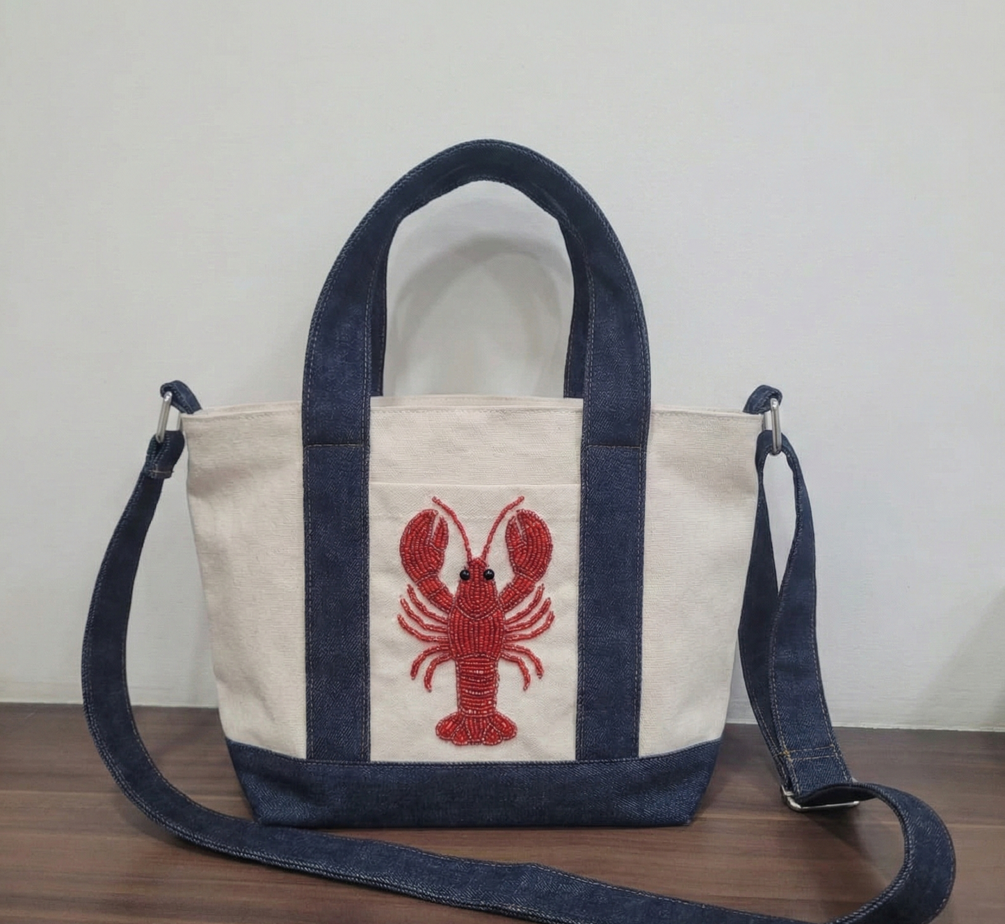 The Club Crossbody Cotton Canvas Bag
