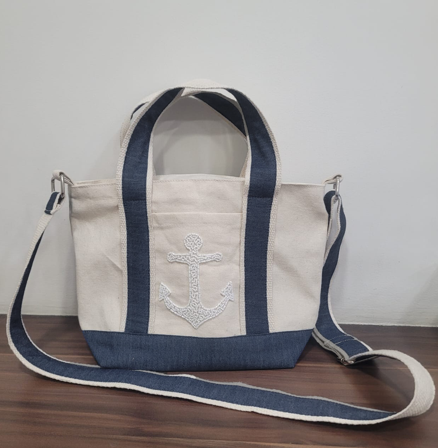The Club Crossbody Cotton Canvas Bag