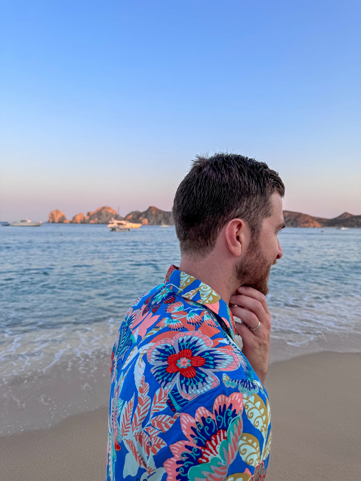 Men Nectar Print Resort Shirt
