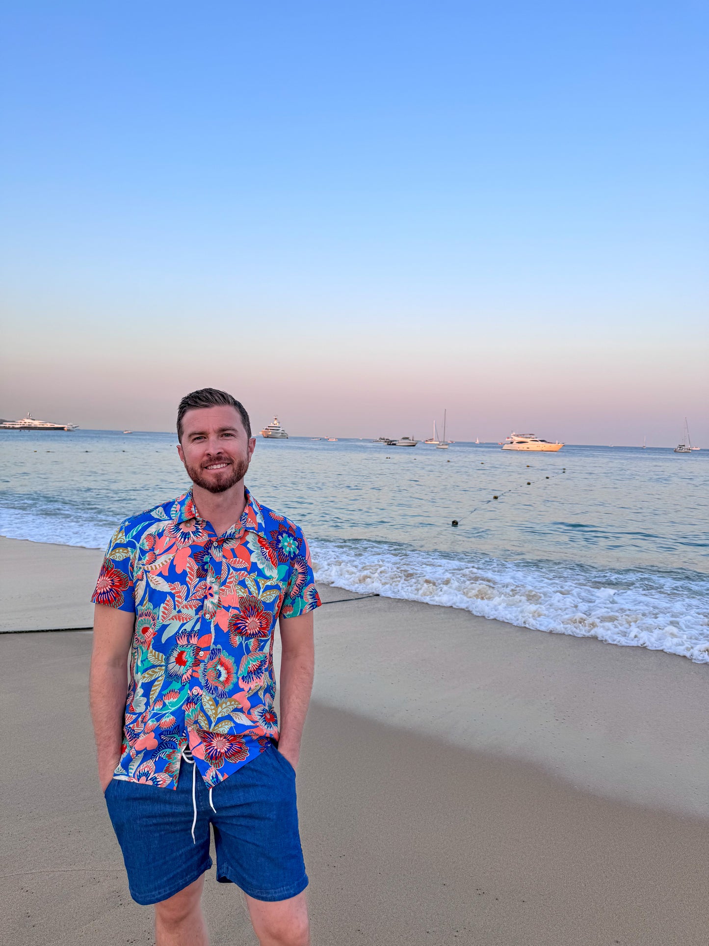 Men Nectar Print Resort Shirt