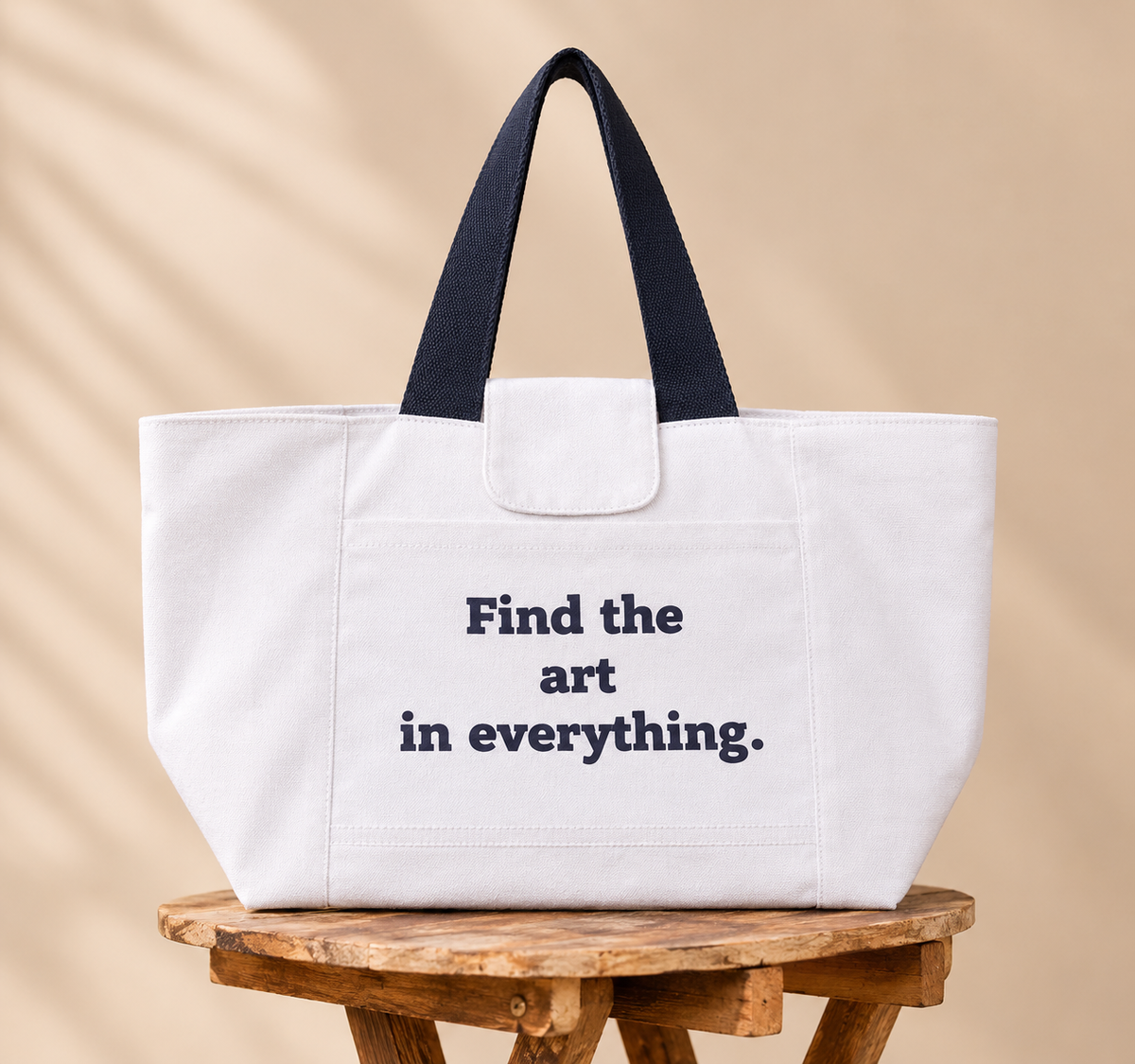 Find Art in Everything - Museum Tote with flap