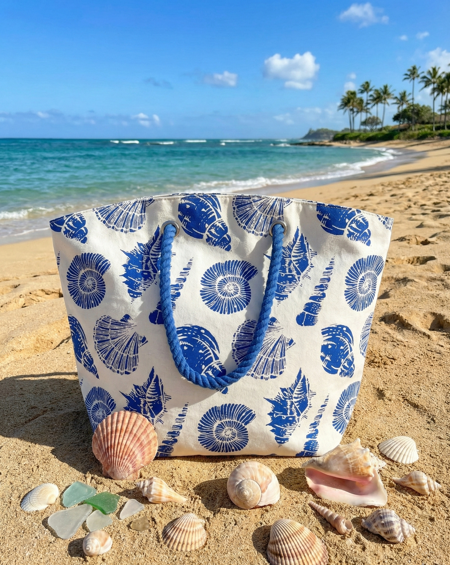 Coney Beach Tote Bag Carry all