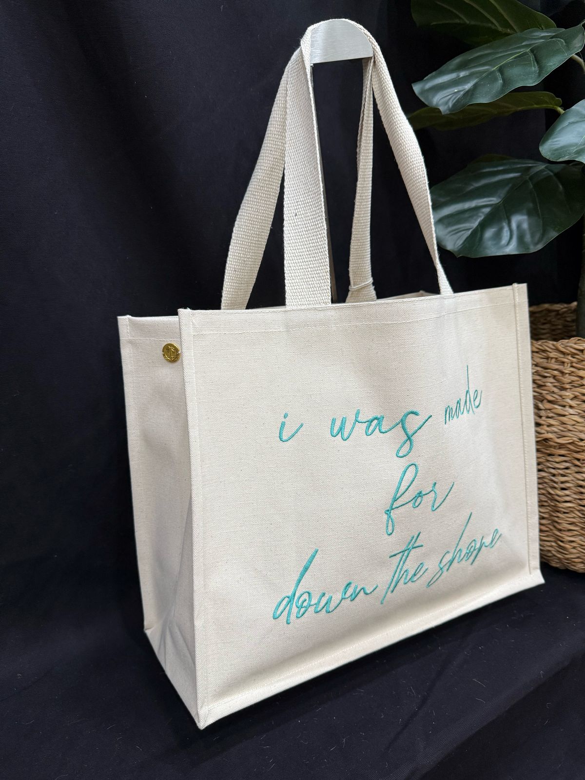 Astoria Custom Embroidered Tote Bag
