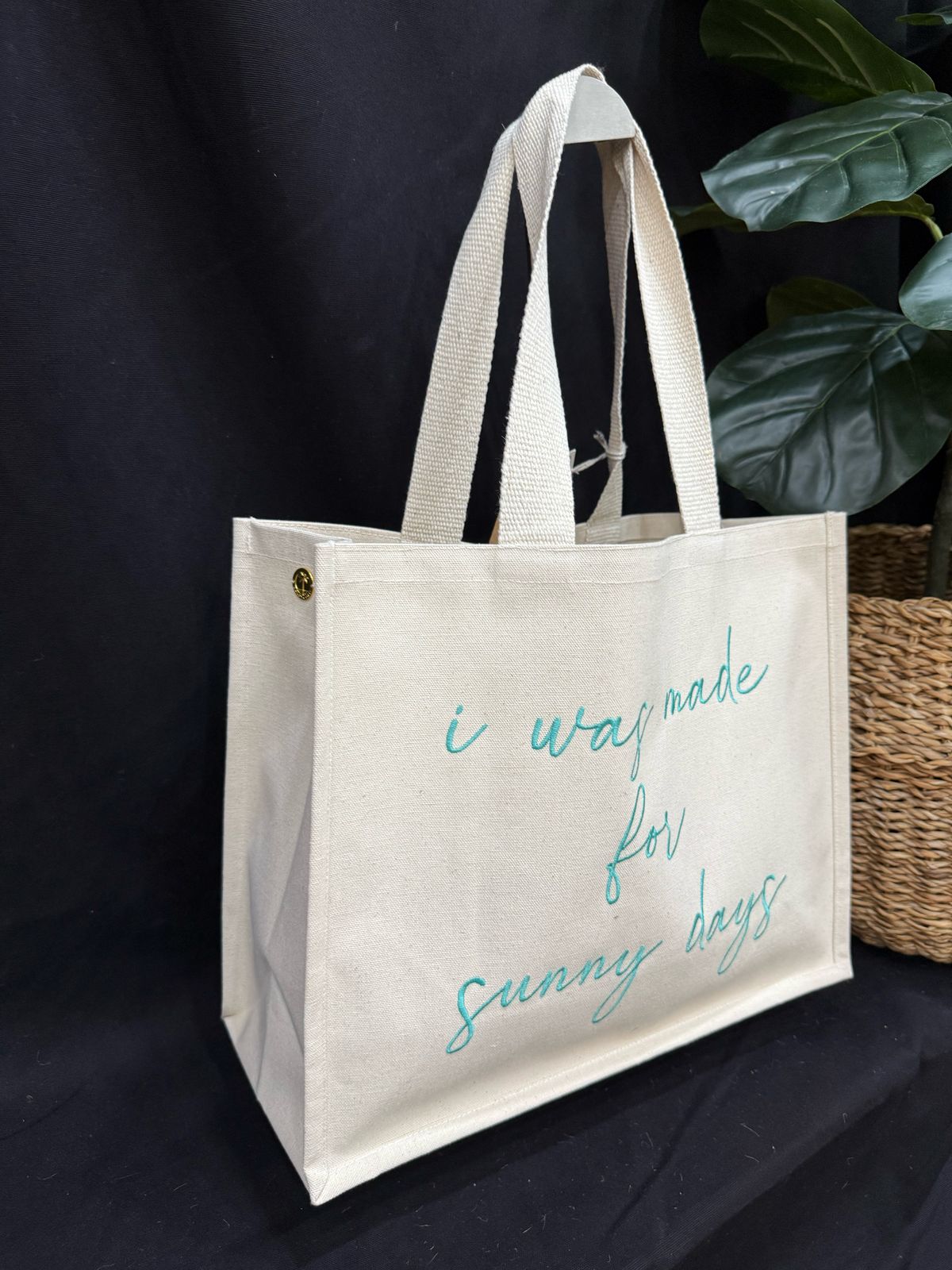 Astoria Custom Embroidered Tote Bag