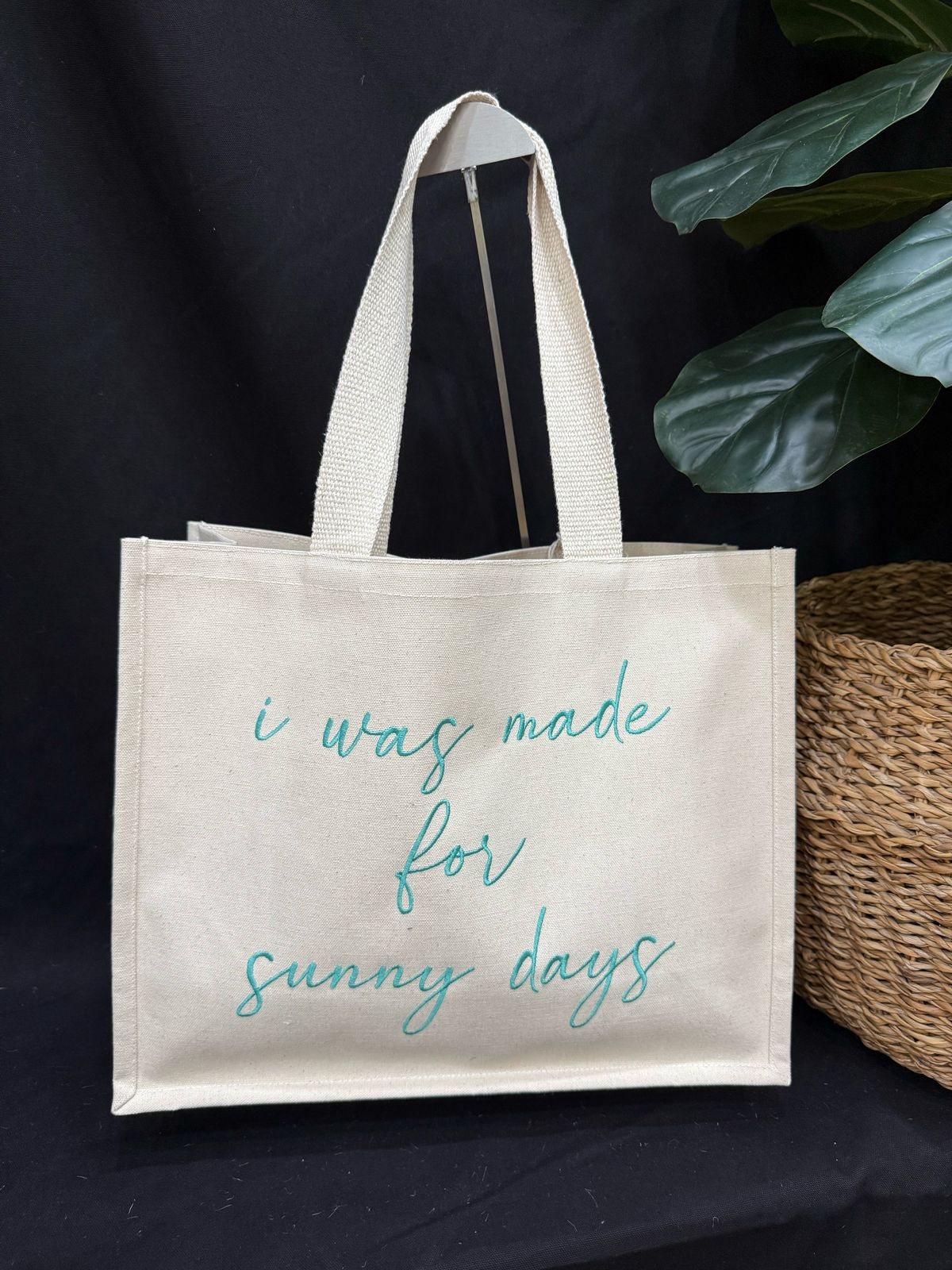 Astoria Custom Embroidered Tote Bag
