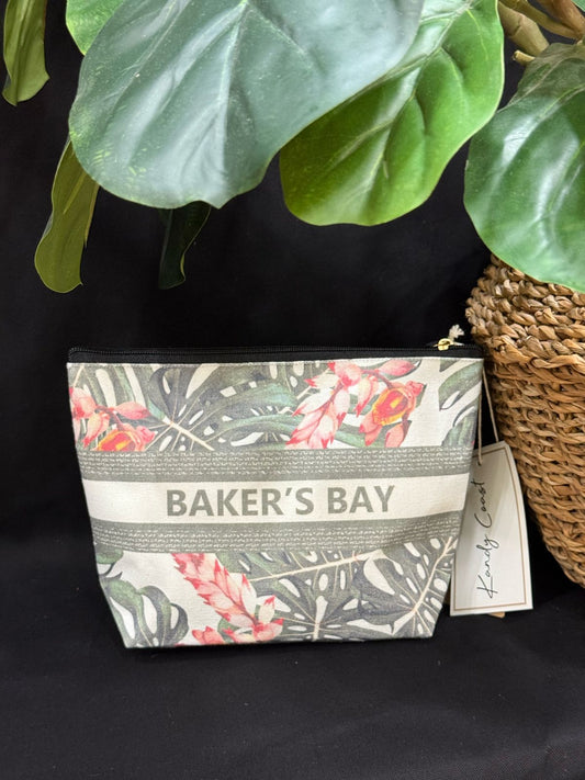 Hudson Palm Beach Cotton Canvas Travel Pouch Custom