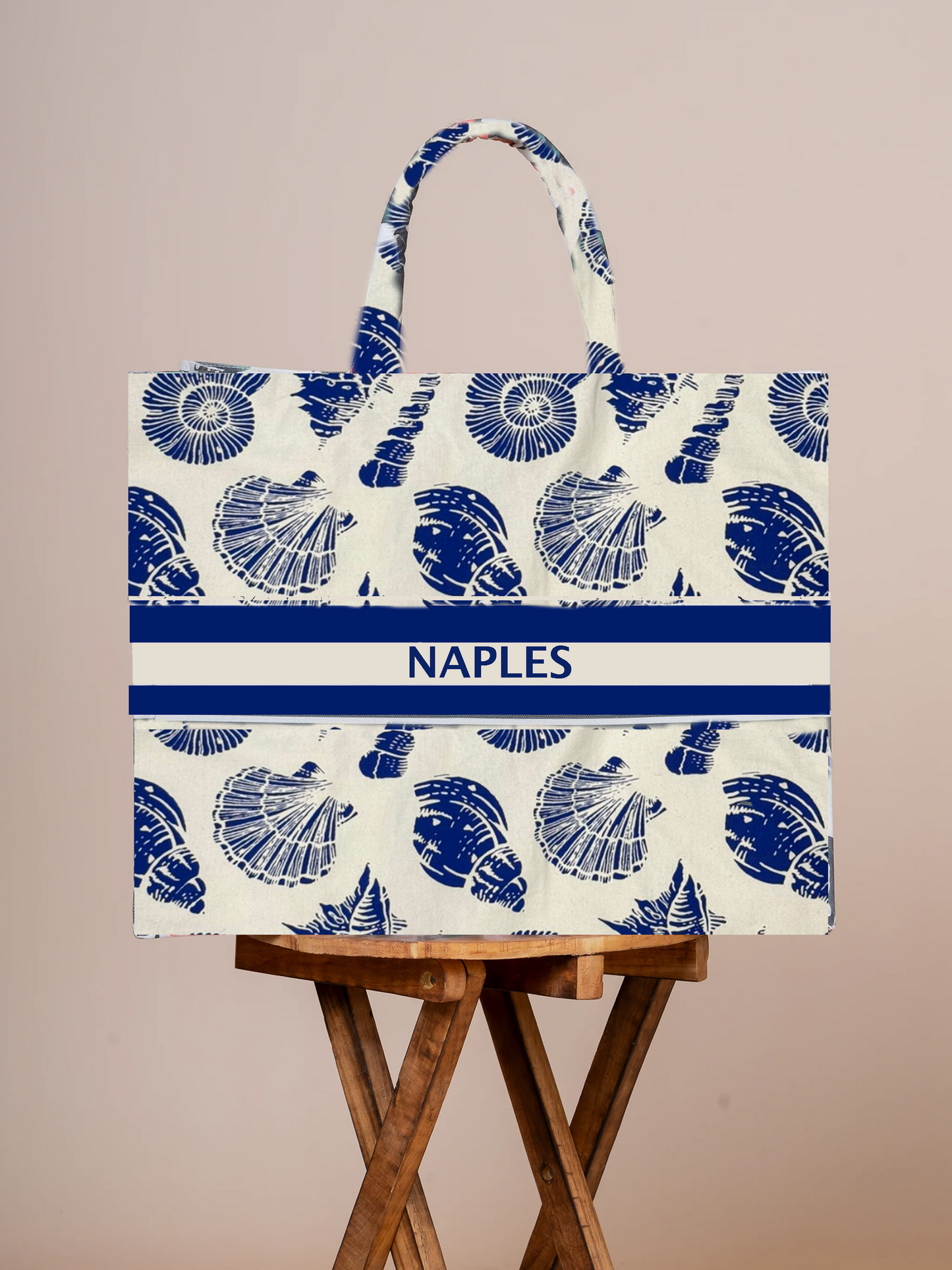 Soho Custom Text Vintage Print-TOTE BAG
