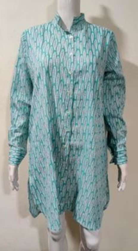 Sardine Cotton Voile Tunic
