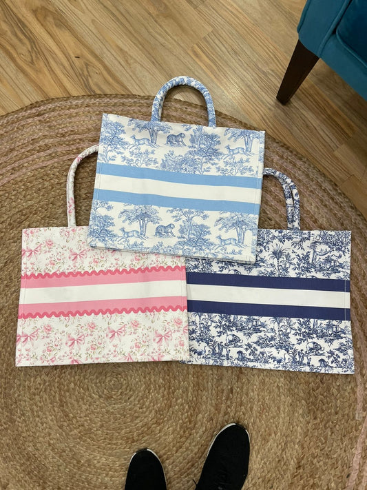 Tribeca Small Custom Text-TOTE BAG