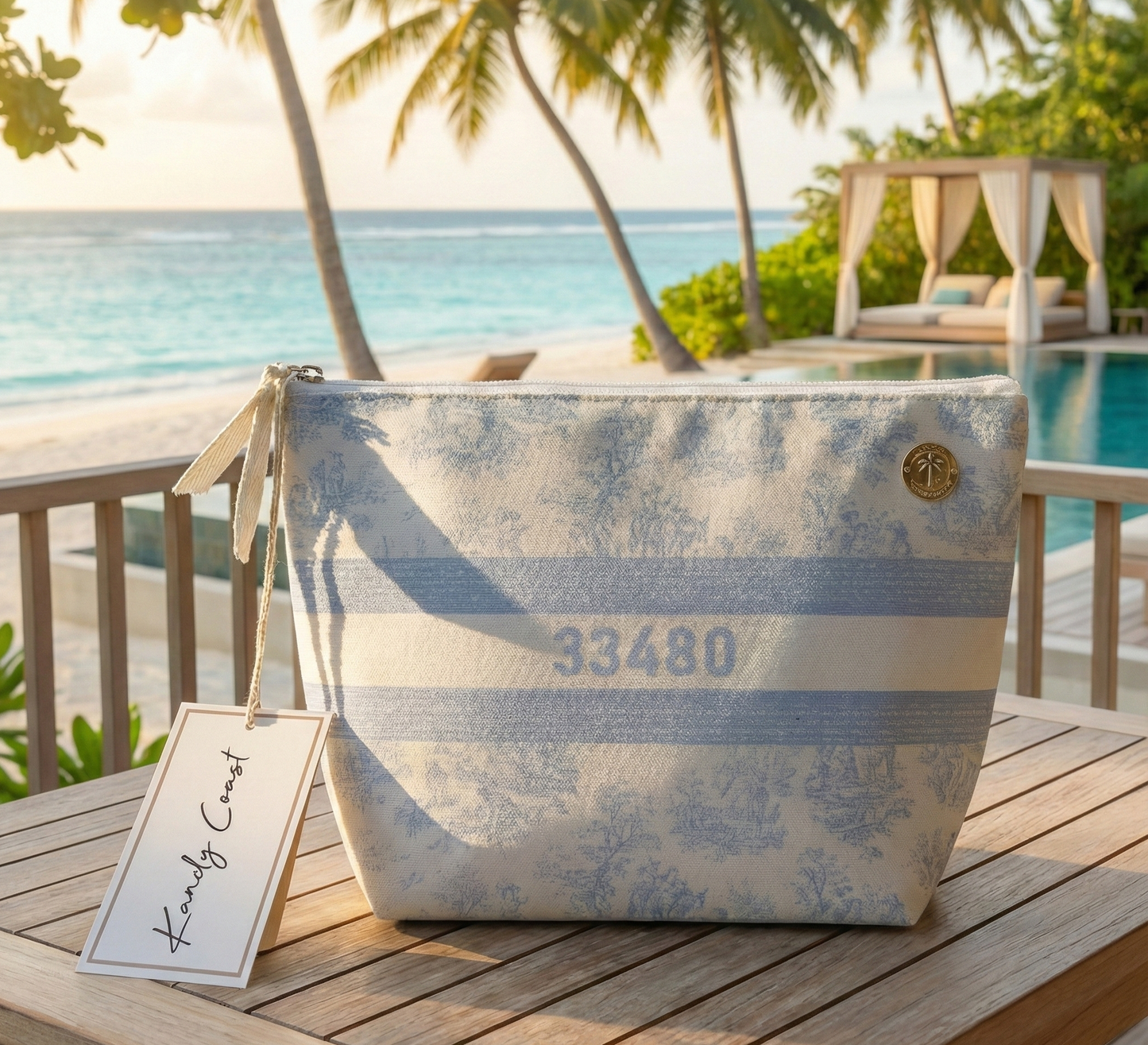 Hudson Cotton Canvas Pouch Custom