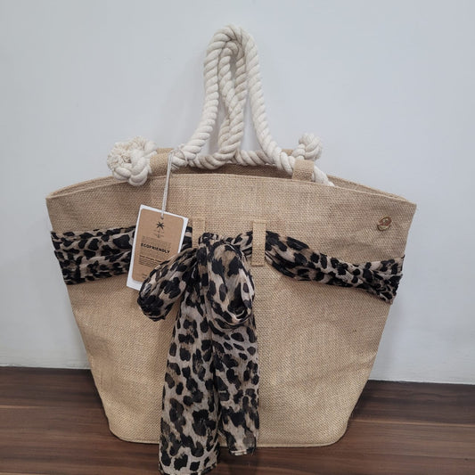 Covent Tote with PAREO Sarong : Leopard