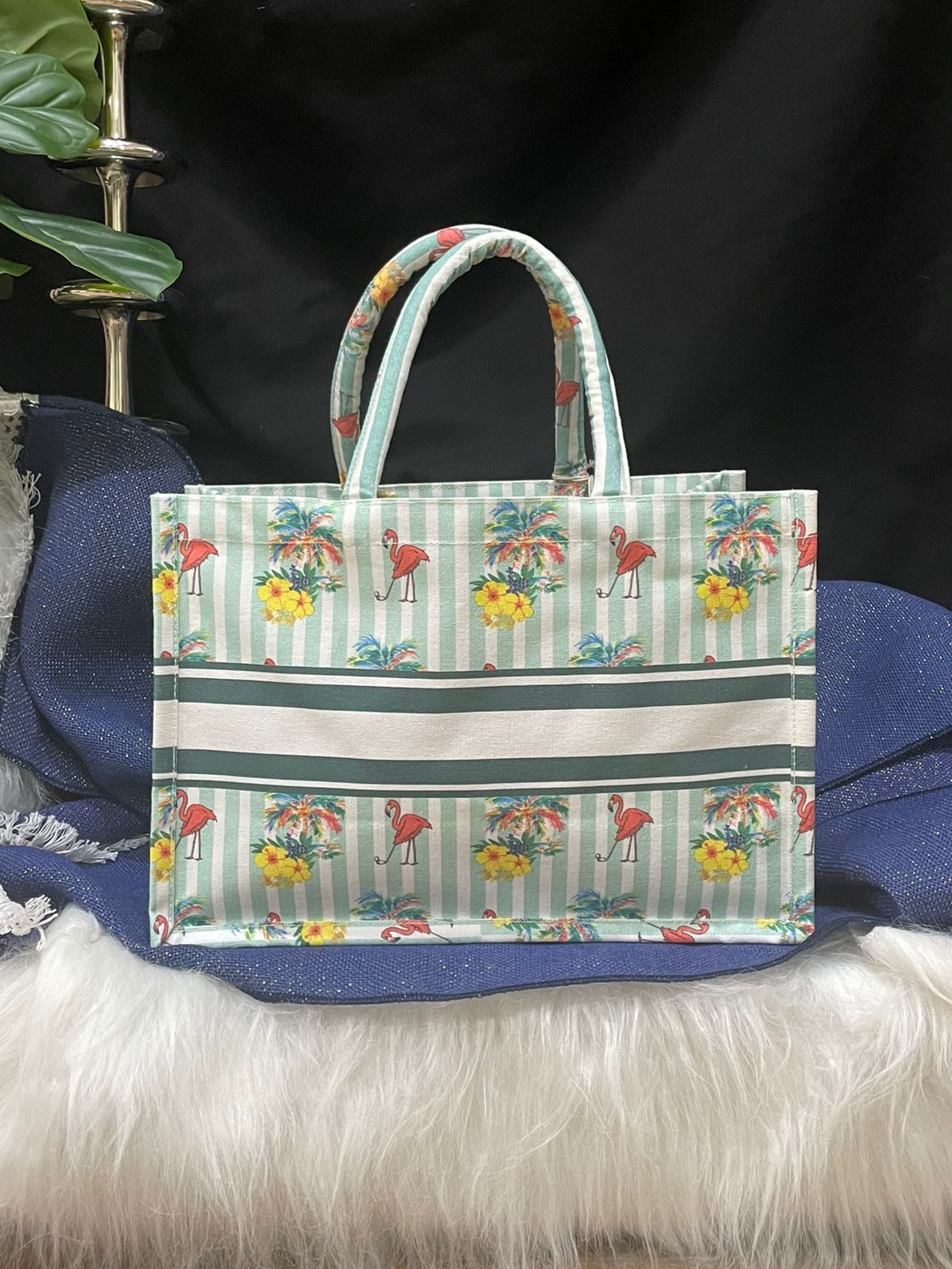 Soho Custom Text Vintage Print-TOTE BAG
