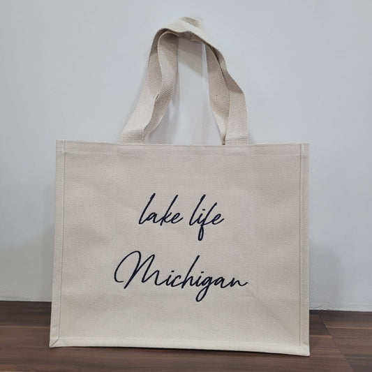 Astoria Custom Embroidered Tote Bag