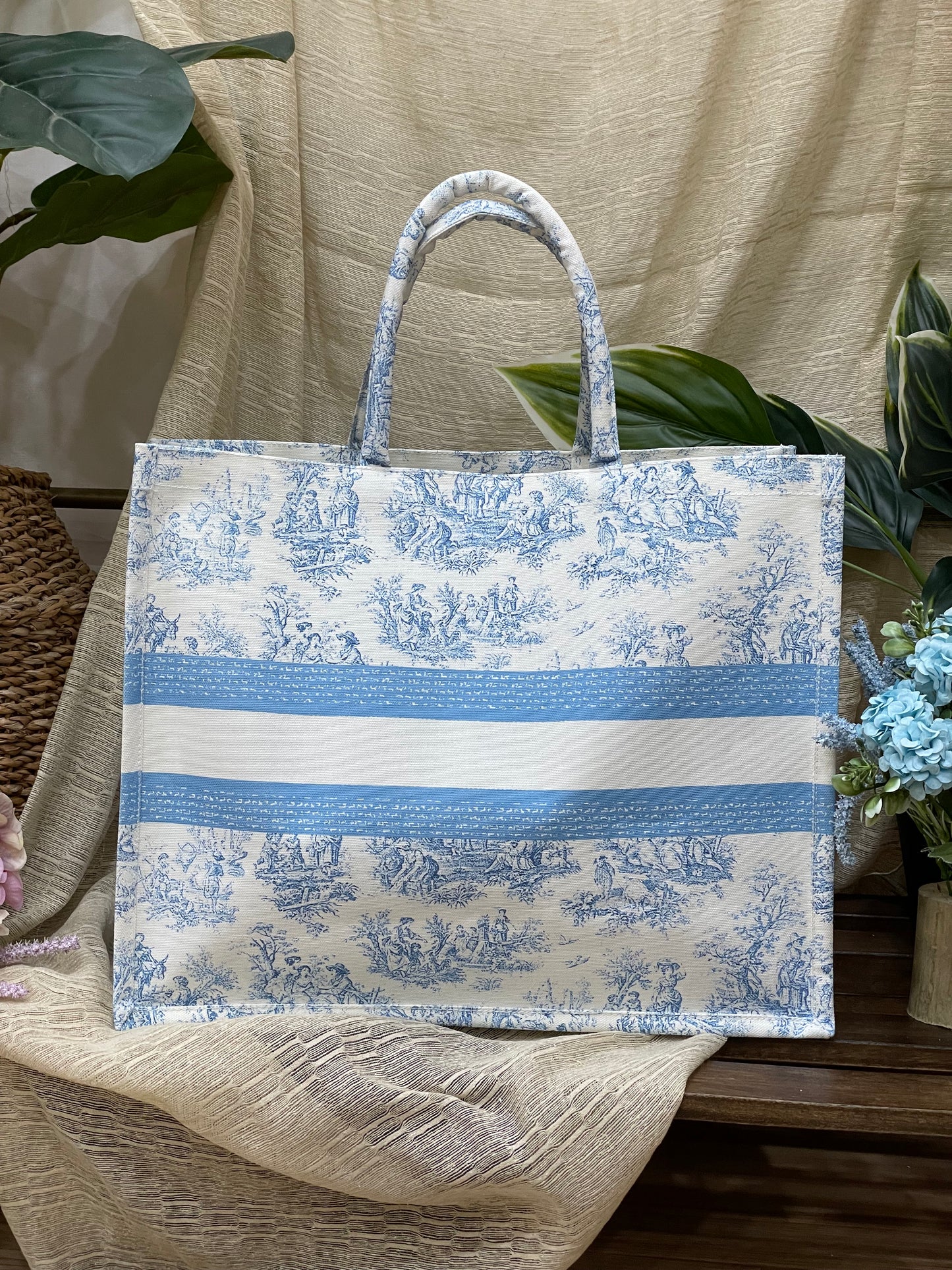 Soho Custom Text Vintage Print-TOTE BAG