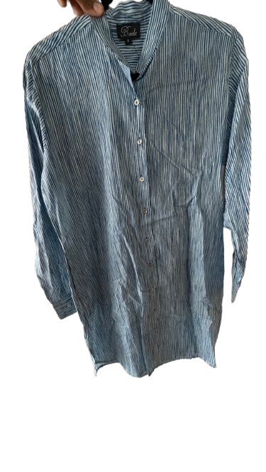 Cotton Voile Tunic Short Dress